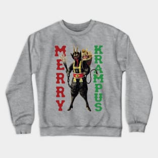 Merry Krampus Crewneck Sweatshirt